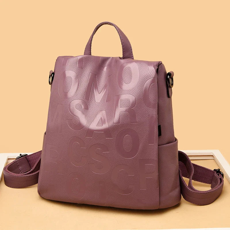 Stylish and spacious British women's backpack with premium materials and multiple compartments for everyday use