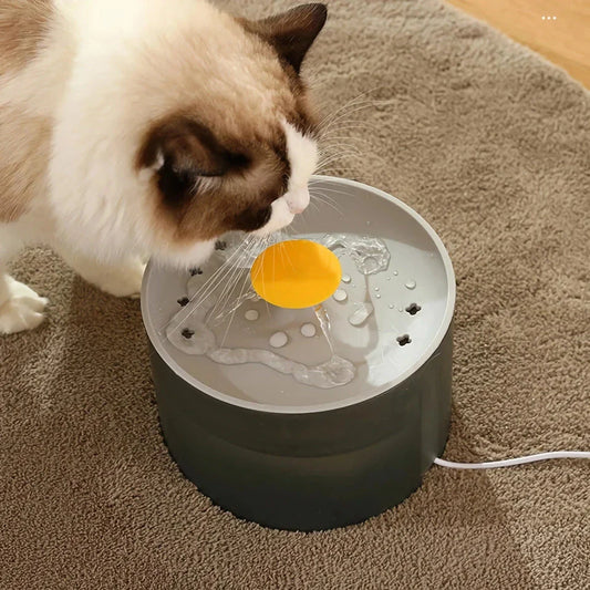 Premium automatic pet water dispenser with smart circulation and non-wet mouth design for cats and dogs