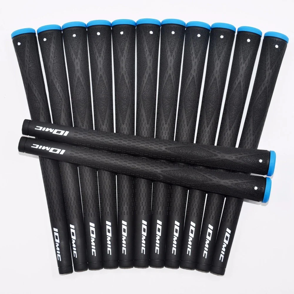 Premium golf grip made with soft, non-slip TPE material for enhanced comfort and control on the golf course