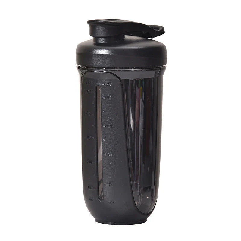 Premium 680ml large capacity protein shaker bottle with leak-proof design and mixing ball for smooth blending