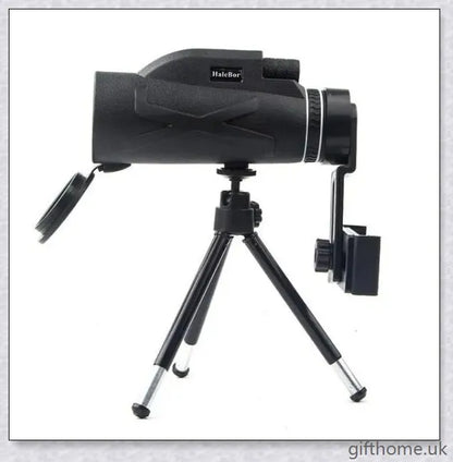 Premium 4K Pocket Monocular Phone Telescope with titanium alloy construction and advanced anti-shake technology for clear, stable long-range observation