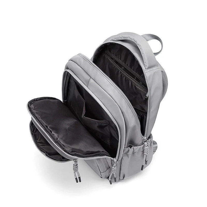 GiftHome UK Premium Leather Laptop Backpack for Sophisticated Women