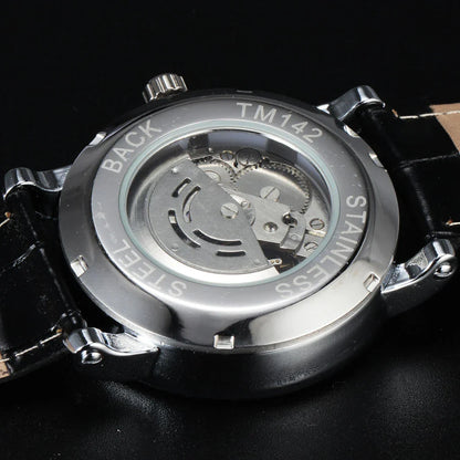 Premium mechanical wristwatch with a sleek, classic British design and durable construction