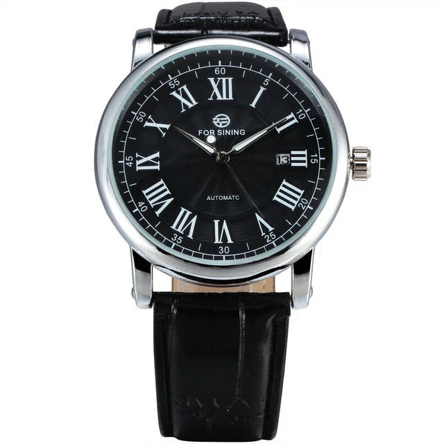 Premium mechanical wristwatch with a sleek, classic British design and durable construction