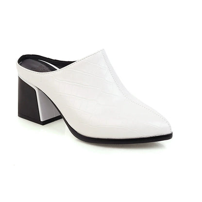 Premium large-size Baotou stone pattern shoes with a stylish design and comfortable features