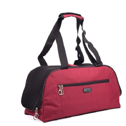 Premium waterproof nylon pet carrier for safe and comfortable pet transportation in the UK