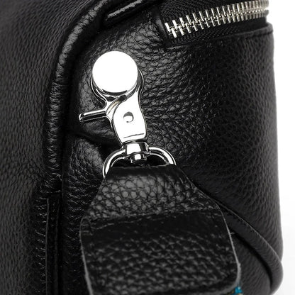 Premium genuine leather tote bag with adjustable strap and interior compartments for fashion-forward women