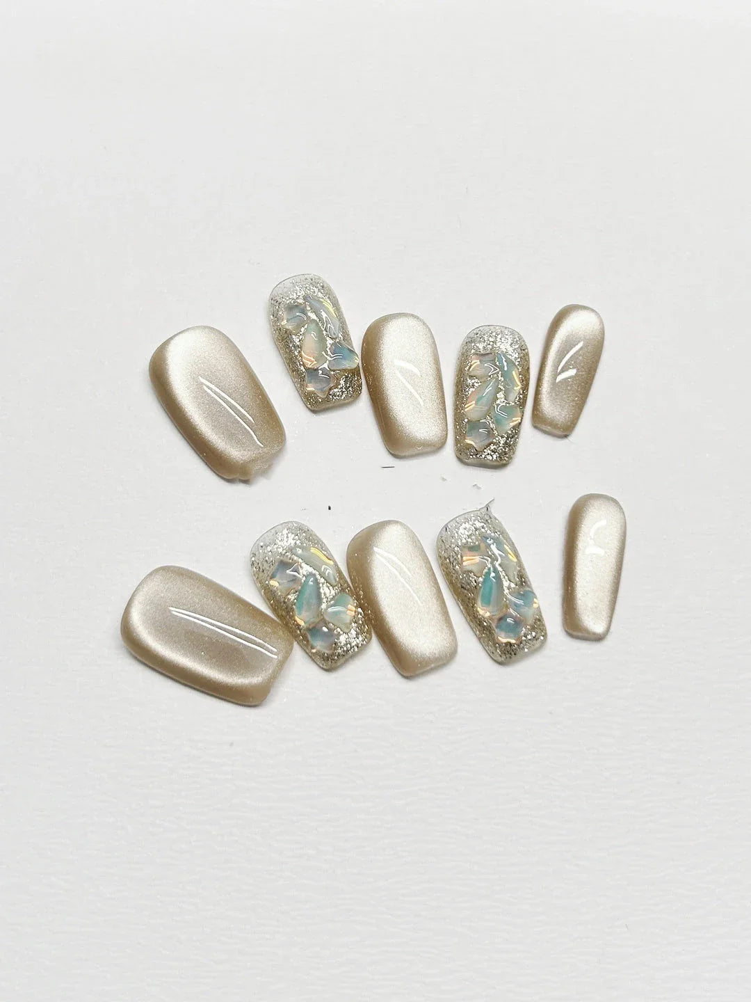 Premium simple nail stickers in various sizes, designed for the discerning UK customer