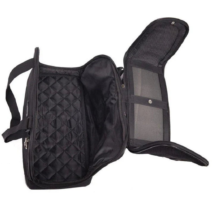 Premium waterproof nylon pet carrier for safe and comfortable pet transportation in the UK