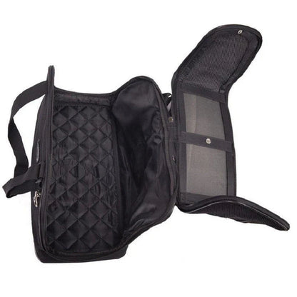 Premium waterproof nylon pet carrier for safe and comfortable pet transportation in the UK