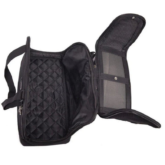 Premium waterproof nylon pet carrier for safe and comfortable pet transportation in the UK