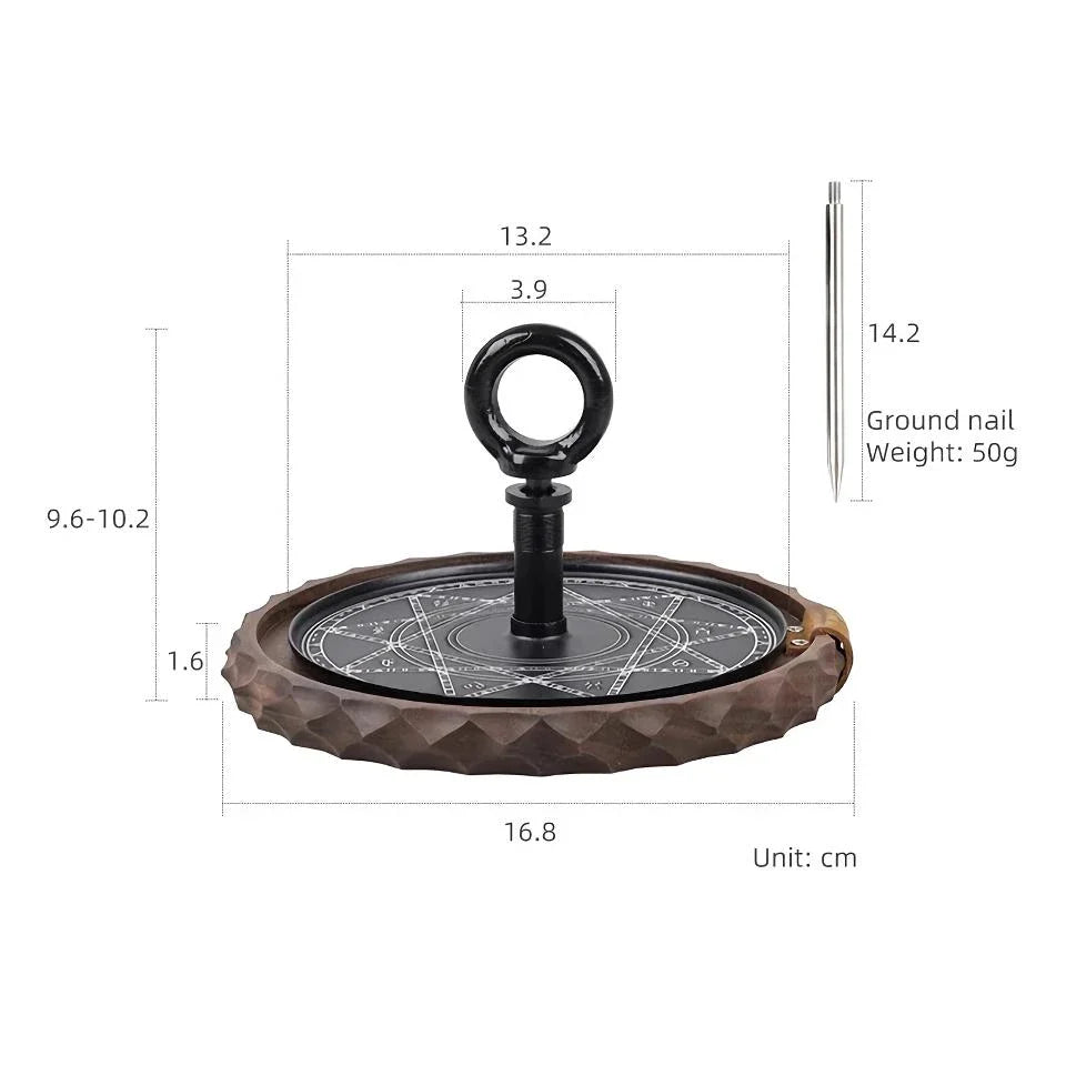 Premium Outdoor Mosquito Coil Tray in White Oak with elegant wooden design for stylish mosquito protection