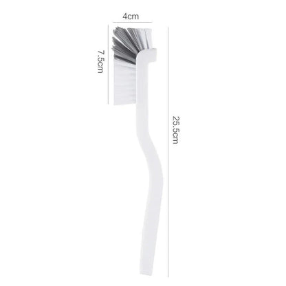 Premium 360° rotating bottle and tube cleaning brush with long handle for easy access to narrow spaces