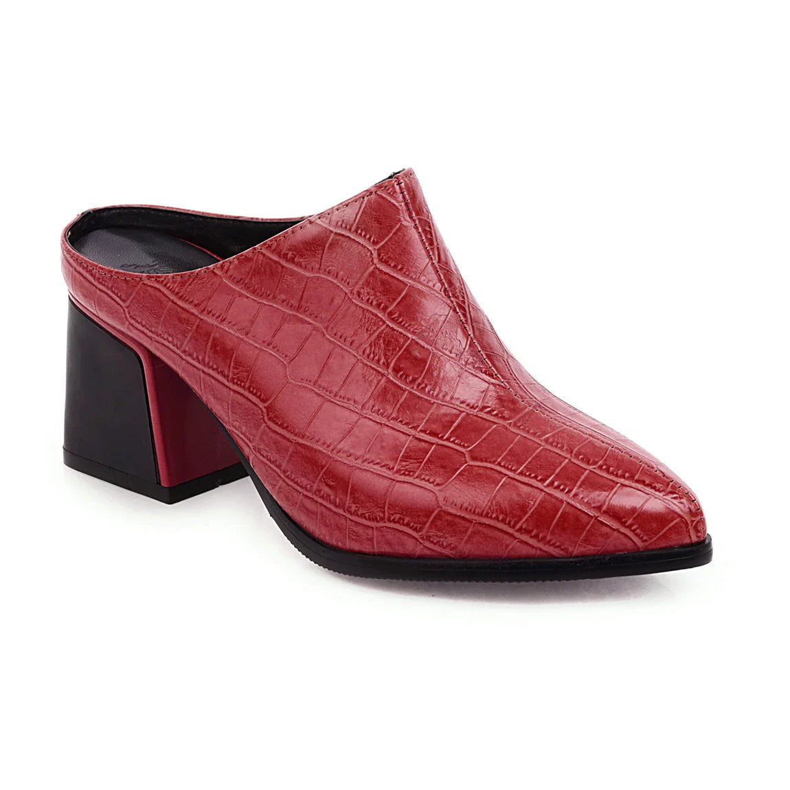 Premium large-size Baotou stone pattern shoes with a stylish design and comfortable features
