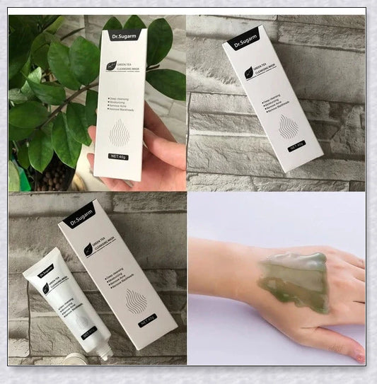 Nourishing Green Tea Peel-Off Mask with botanical extracts for a radiant, healthy-looking complexion