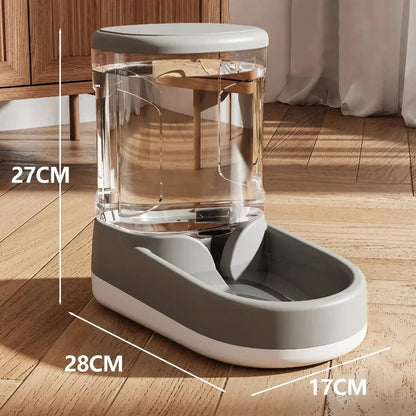 Large 3.8L Capacity Automatic Pet Food Dispenser for Dogs and Cats in Blue