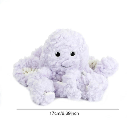 Plush crocodile-shaped squeaky dog toy made of durable, bite-resistant fleece material