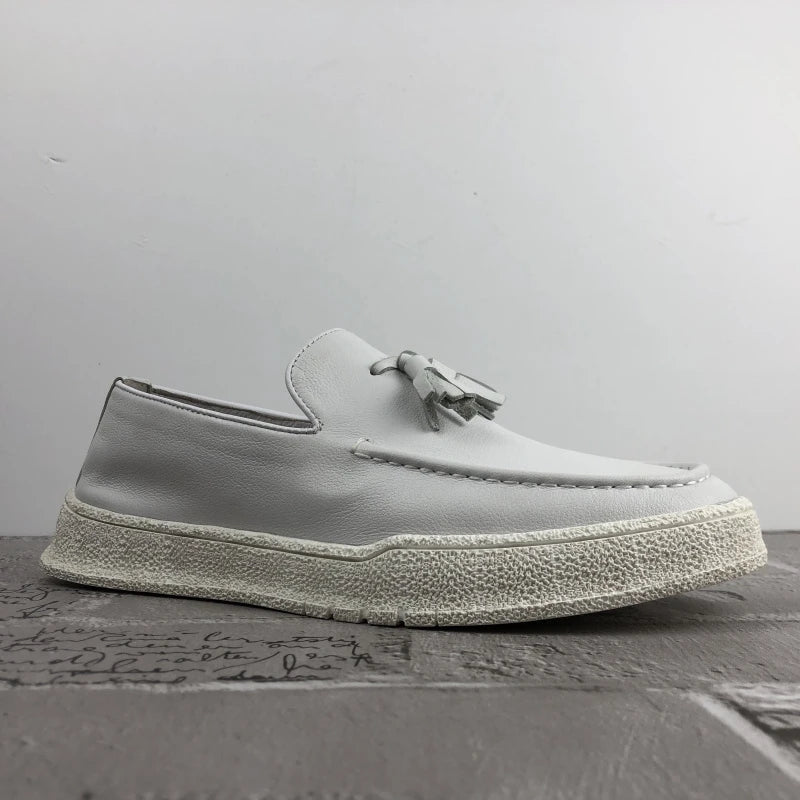 Premium leather shoes with breathable design and classic colours