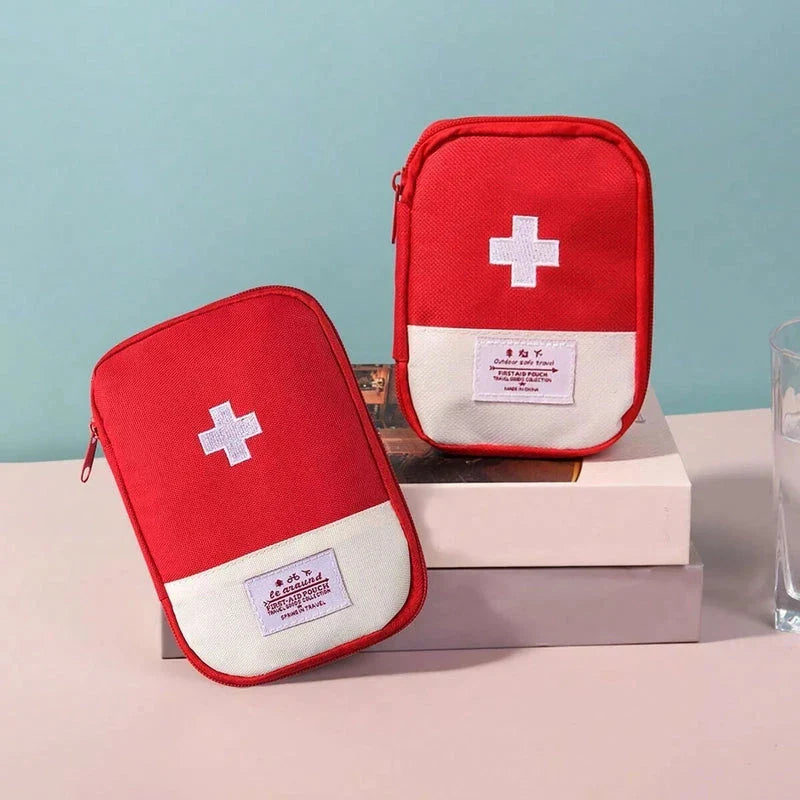 Premium Portable First Aid Kit in Yellow, Compact and Durable Oxford Cloth Design
