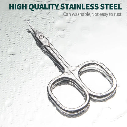 Precision Cuticle Scissors with polished blades and comfortable grip for professional-quality nail care