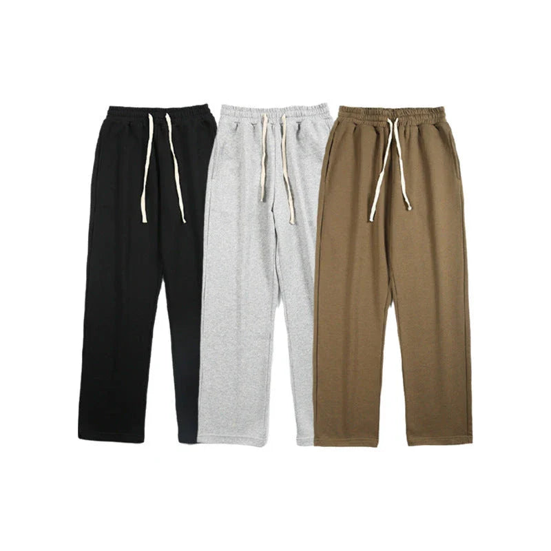 Premium loose-fit casual trousers in black, grey, and brown colours for everyday wear