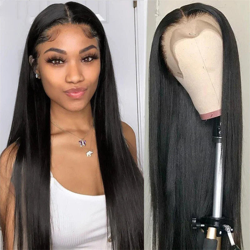Premium high-temperature synthetic long straight hair cover in various colours