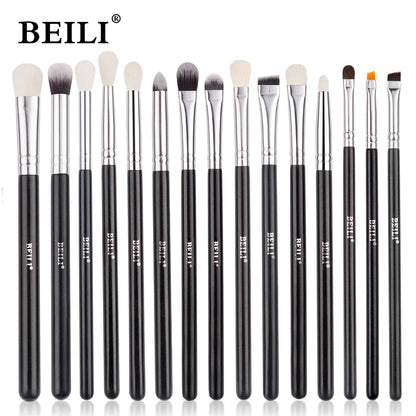 Professional 30-Piece Black Makeup Brush Set for Flawless Makeup Application