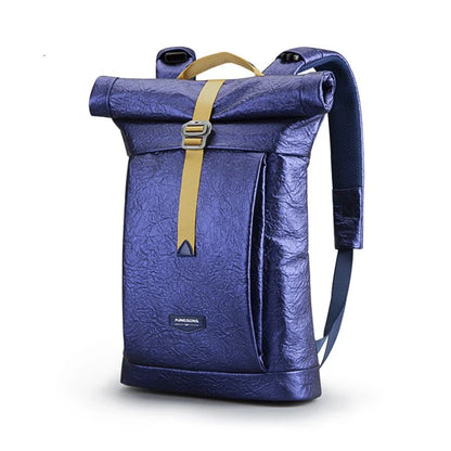 Premium outdoor sports backpack made with durable Oxford cloth, featuring adjustable air-cushioned belt and versatile square-vertical design
