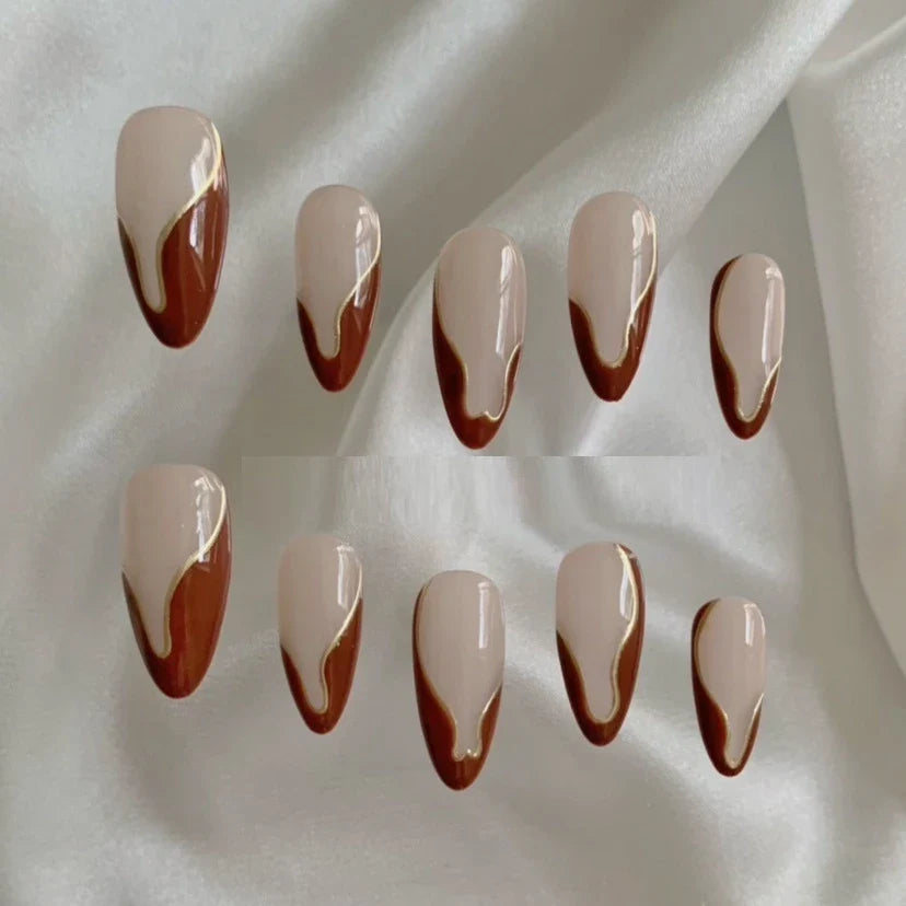 Premium handcrafted almond-infused nail care kit with high-quality tools for a salon-worthy mani-pedi experience