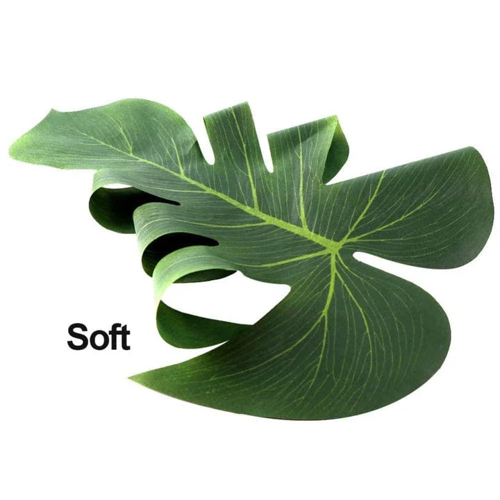 Beautifully designed palm leaf placemats made from premium silk cloth, offering a touch of natural elegance to your table.