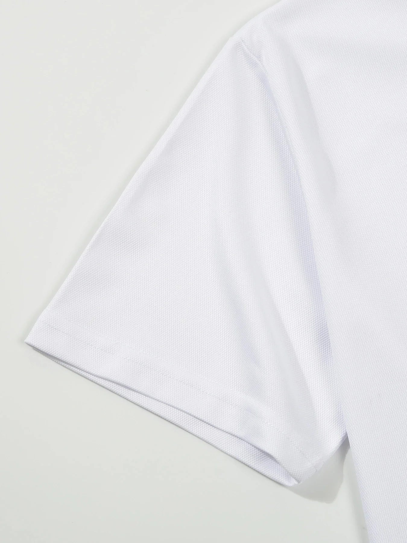 Premium short-sleeve sports shirt for men, featuring a button-down design and breathable, durable polyester fabric