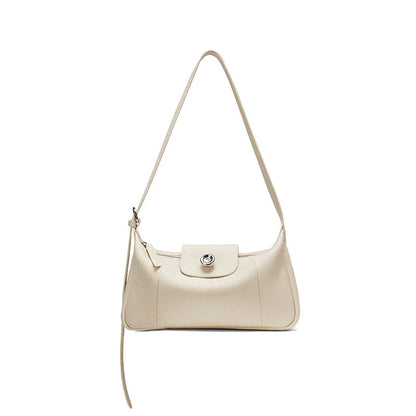 Luxurious Leather Crossbody Shoulder Bag for Women in Brown Colour