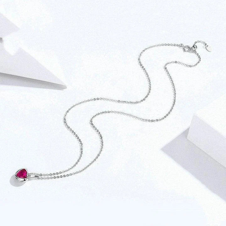 Elegant sterling silver necklace with a timeless design, perfect for adding a touch of British sophistication to any outfit.