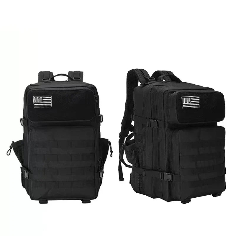 Premium Oxford Waterproof Backpack for Men with Large 45-Litre Capacity, Durable Construction, and Multiple Compartments