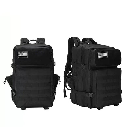 Premium Oxford Waterproof Backpack for Men with Large 45-Litre Capacity, Durable Construction, and Multiple Compartments