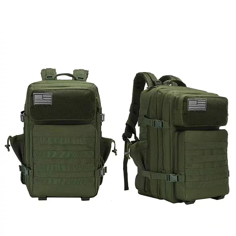 Premium Oxford Waterproof Backpack for Men with Large 45-Litre Capacity, Durable Construction, and Multiple Compartments