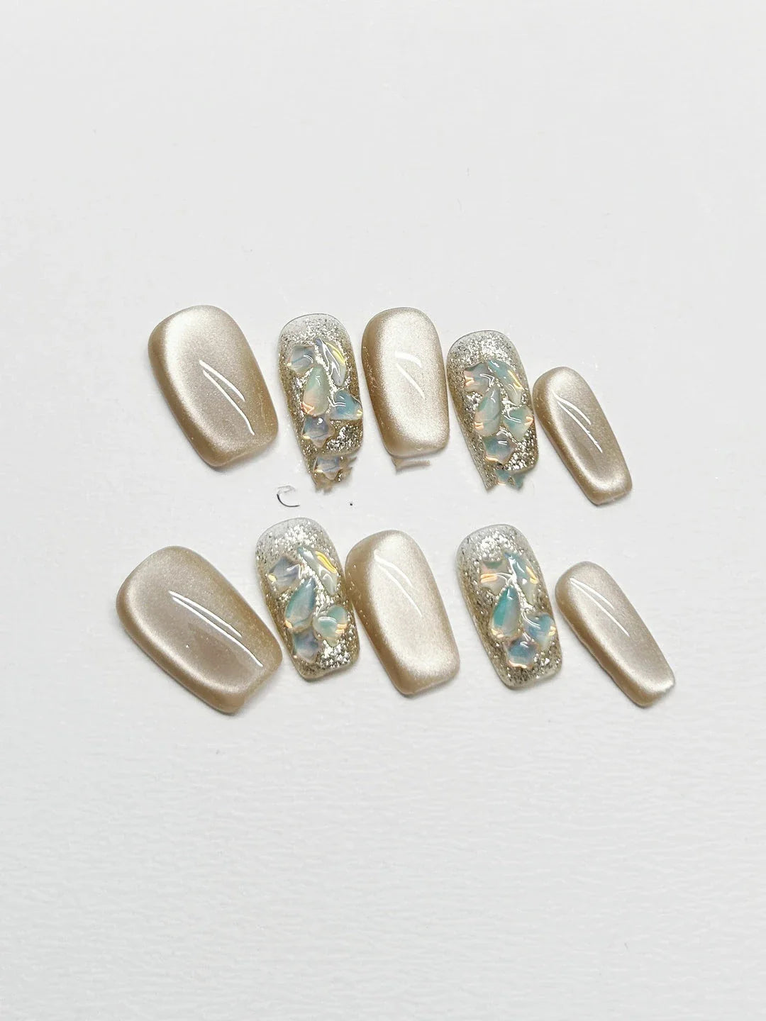 Premium simple nail stickers in various sizes, designed for the discerning UK customer