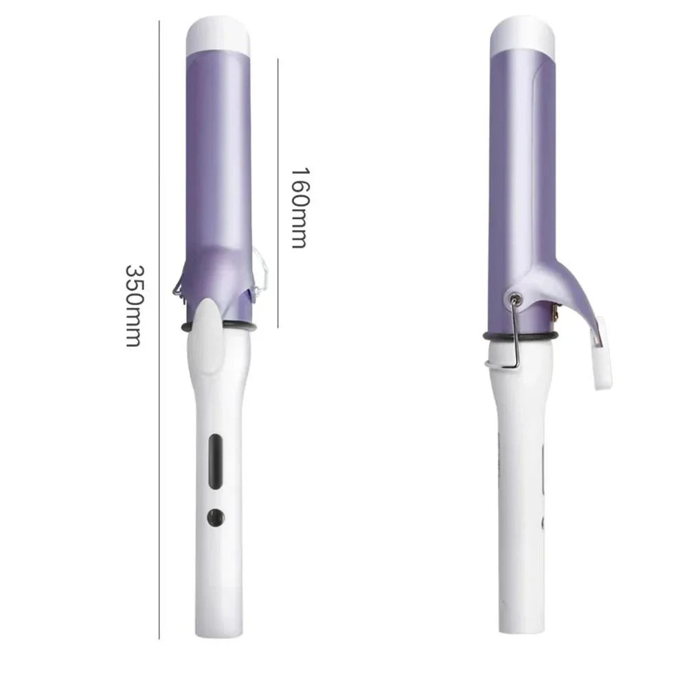 Salon-quality 40mm curling iron with tourmaline ceramic coating for creating beautiful, bouncy curls at home