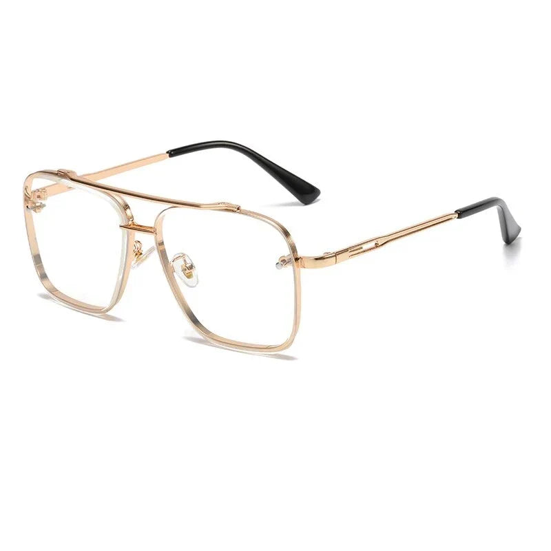 Sophisticated gradient pilot sunglasses with durable alloy frame and UV400 protected lenses for stylish British men