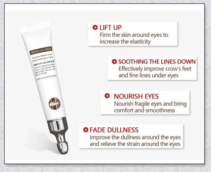Magic Eye Cream that instantly reduces bags, dark circles, and wrinkles in 28 seconds for radiant, youthful-looking eyes