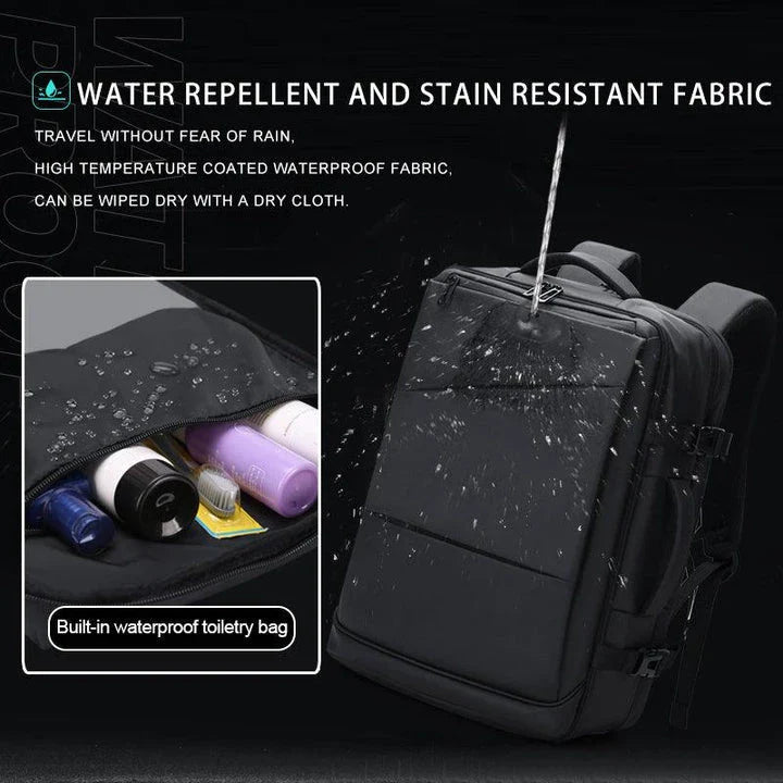 Versatile Backpack made of premium Oxford textile with multiple pockets for organised storage