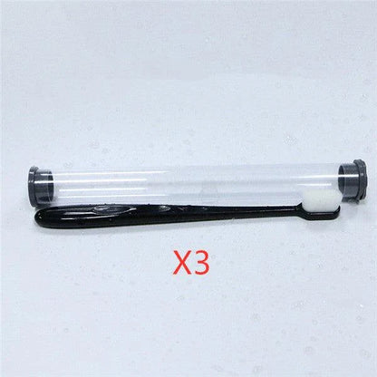 Premium soft-bristle toothbrush with multiple design options for gentle dental cleaning