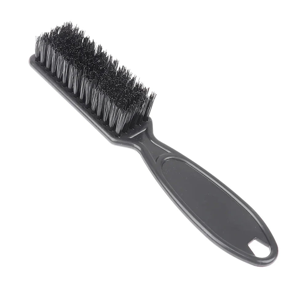 Professional Shave Beard Brush made from durable ABS plastic with soft bristles for precise grooming and hair removal