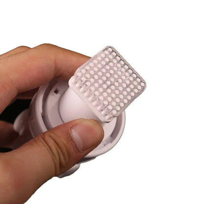 Premium stainless steel garlic press with removable chamber for easy cleaning and effortless garlic crushing