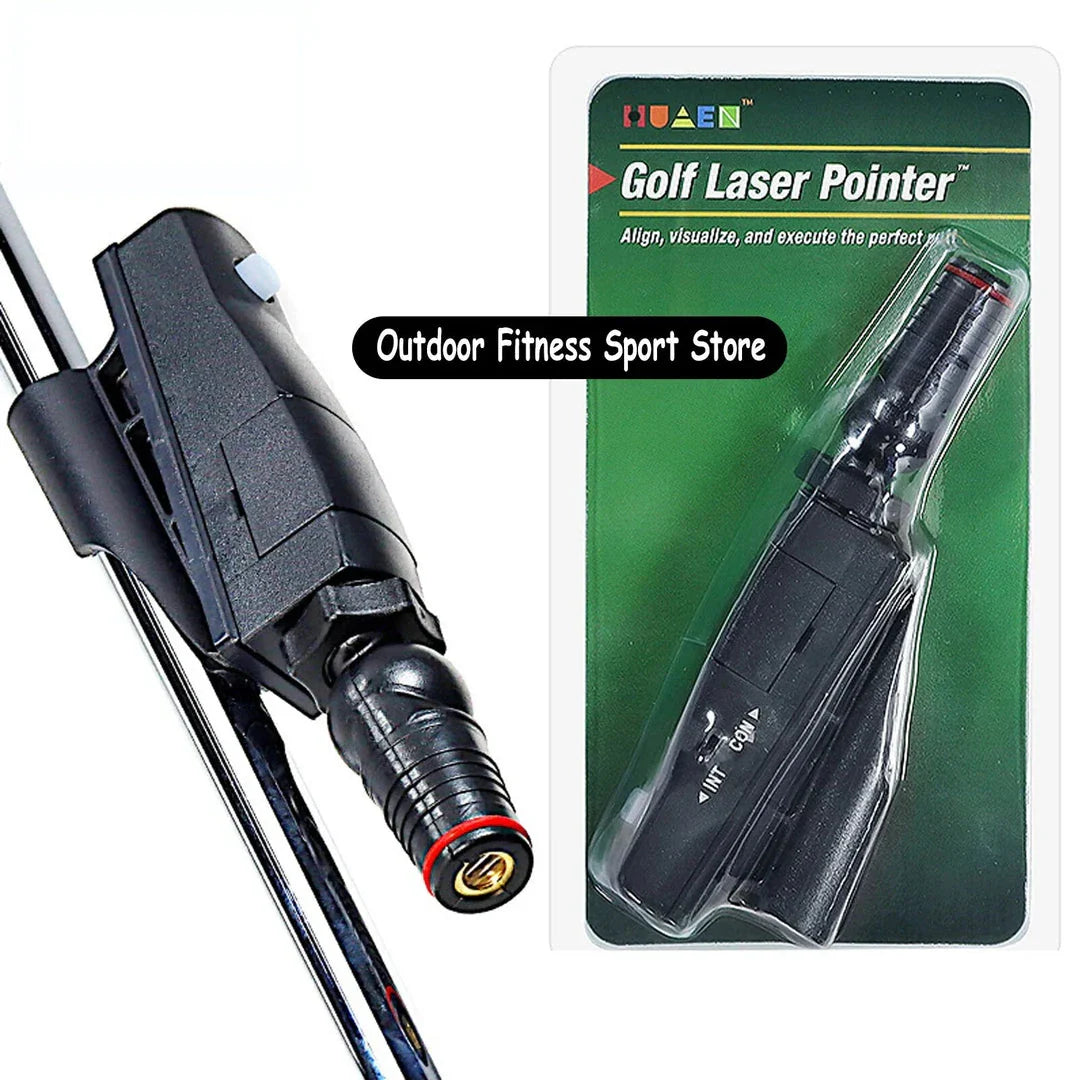 Golf Putter Laser Sight Pointer - Premium Swing Trainer and Putting Aid for Improved Accuracy and Technique