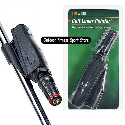 Golf Putter Laser Sight Pointer - Premium Swing Trainer and Putting Aid for Improved Accuracy and Technique