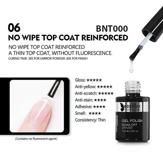 Close-up of a hand wearing the Luxurious Multifunctional Gel Nail Polish in a glossy finish