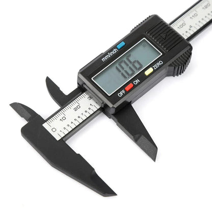 Precision Digital Vernier Caliper with Clear LCD Display - Accurate Measurements for Professional and DIY Projects