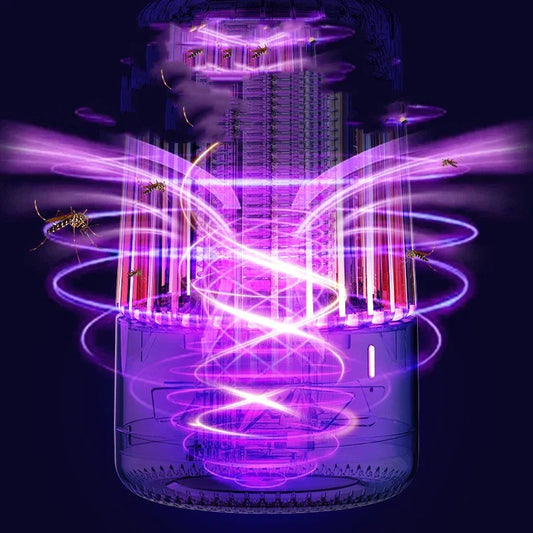 Outdoor Dual Use Portable Mosquito Repellent Device in Gray, Purple, and Blue Colours with Premium Polypropylene Construction and Multi-gear Adjustment for Customisable Mosquito Protection