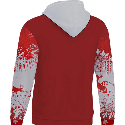 Premium men's festive jumper with delightful digital print design, crafted with premium polyester fibres for cosy, stylish winter wear